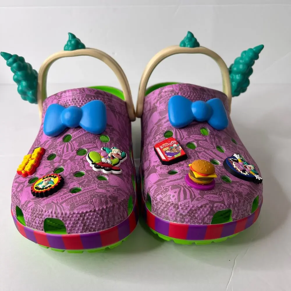 Crocs x The Simpsons Krusty the Clown Unisex  Classic Clog Size 8M /W10